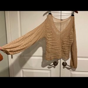 Free people pullover knit sweater